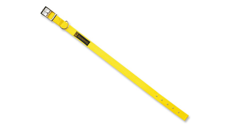 Browning Classic Dog Collar, Yellow, 19in. 1301027319