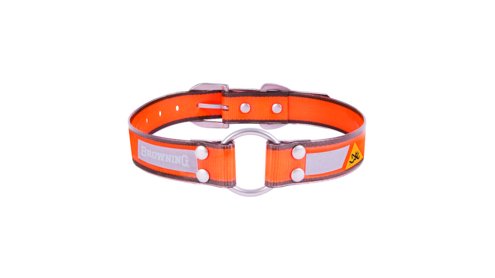 Browning Collar,Perf,1in14-20in, Safety Orange, Medium BPT1005