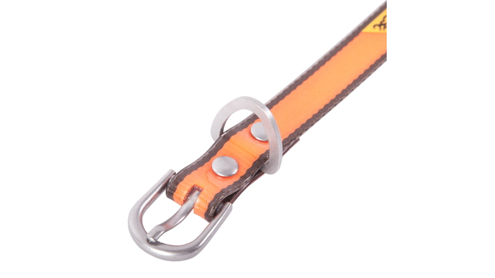 Browning Collar,Perf,1in18-28in, Safety Orange, Large BPT1006