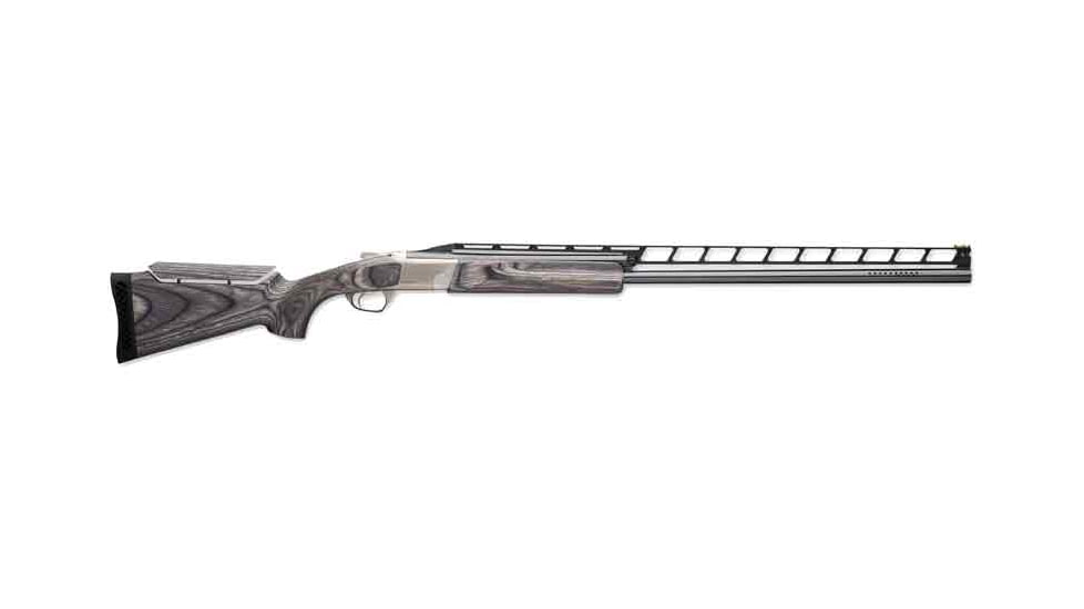 Browning Cynergy Classic Trap Combo 2.75in Adj Comb Over/Under Shotgun, 12 Gauge, 32/34in BBL, Laminate Wood Grey Stock, Blued, 18707479