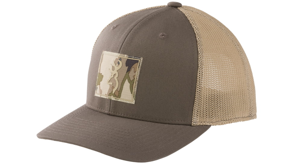 Browning Cypress Cap w/Circle Patch Auric - Mens - Major Brown, 308762581