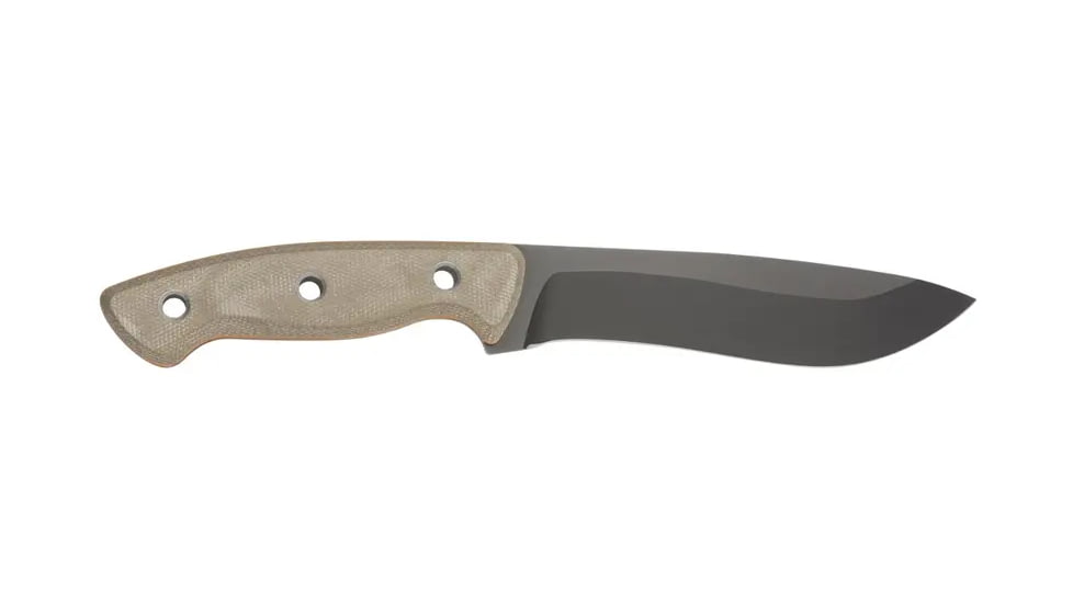 Browning Desolation Fixed Blade Knife, 6in, 440-C, Drop Point, G10 Handle, Black, 3220517B