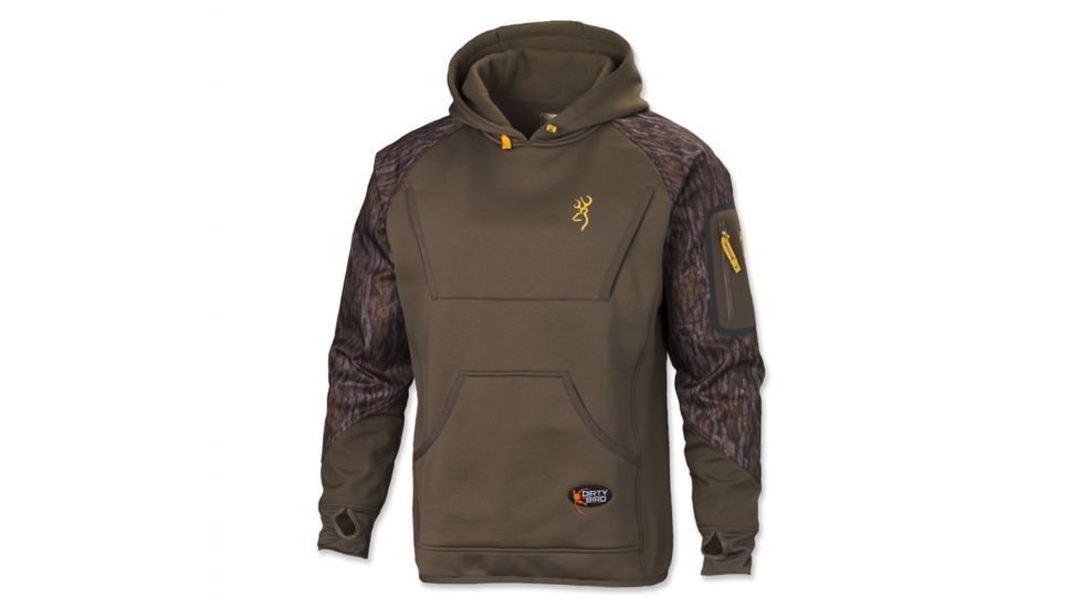 Browning Dirty Bird Smoothbore Fleece Hoodie,Mossy oak Break-Up Infinity,Extra Large 3016231904