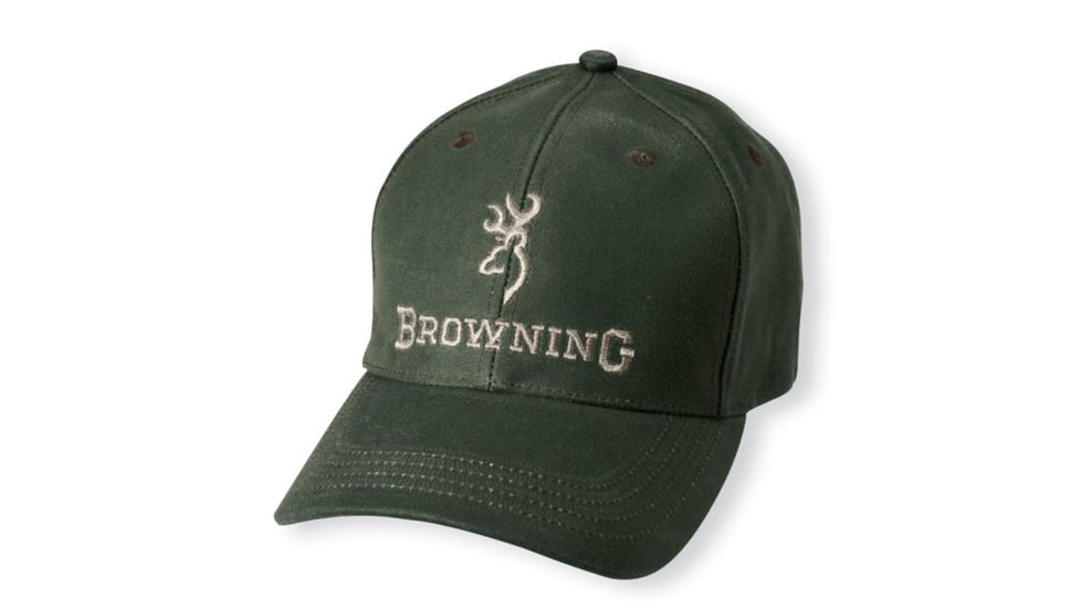 Browning Dura-Wax Cap, Olive, 308412381