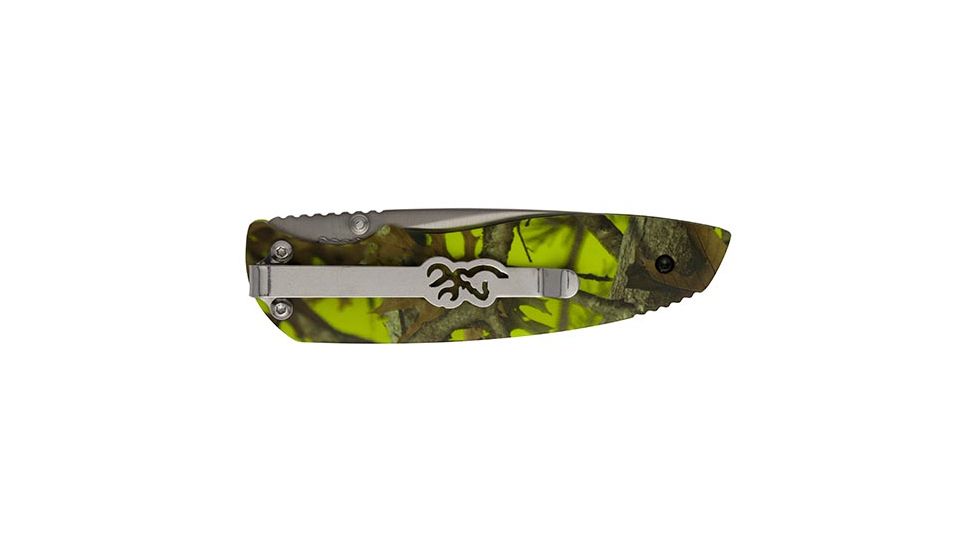 Browning EDC Folder Knife, Green Camo, 3220249
