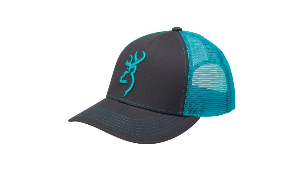 Browning Flashback Cap, Chartreuse/Neon Blue, 308177551