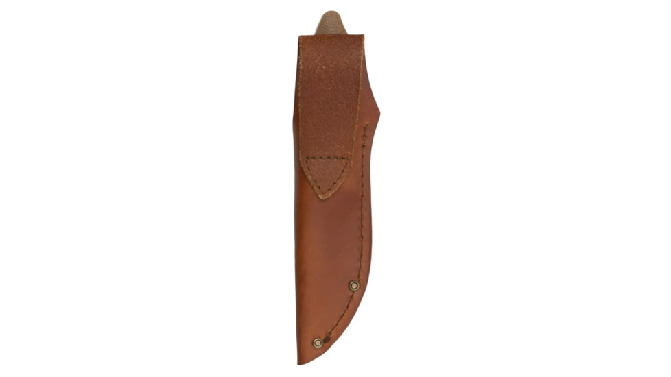 Browning Guide Series Fixed Blade Knife, 3in, Sandvik 14C28N, Drop Point, Composite Handle, Split Grain Leather, 3220498B