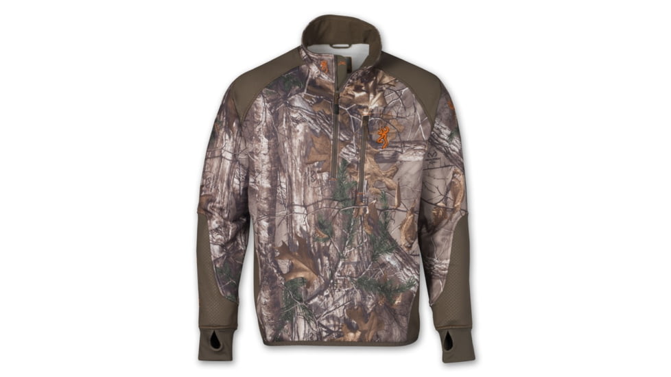 Browning Hells Canyon Jacket, HC Performance FLC 1/4 Zip RTX, S 3045842401