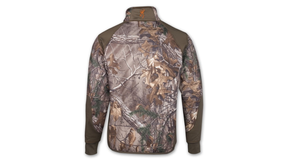Browning Hells Canyon Jacket, HC Performance FLC 1/4 Zip MOINF, S 3045842001