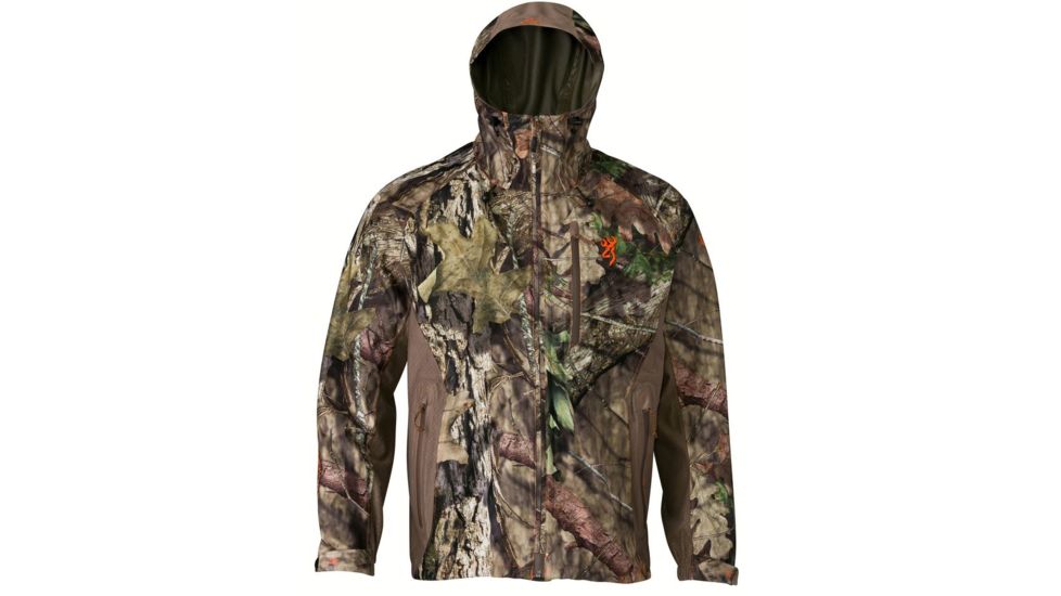 Browning Hellfts Canyon Packable Rain Wear Jacket, MOBUC, L 3045852803