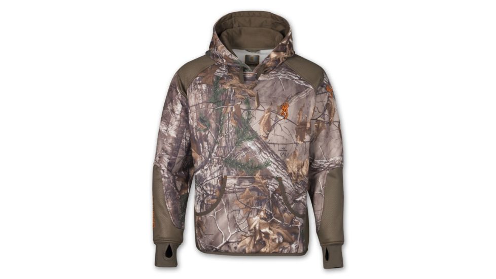 Browning Hells Canyon Shirt, HC Performance FLC Hoodie MOINF, 3XL 3015842006