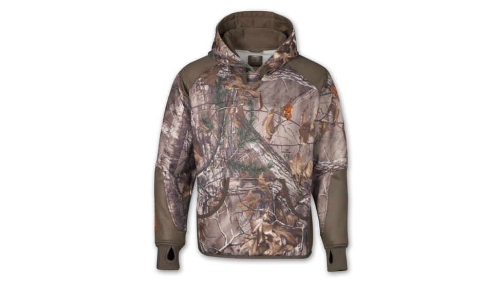 Browning Hells Canyon Shirt, HC Performance FLC Hoodie MOINF, S 3015842001