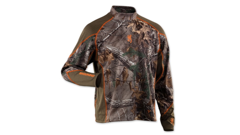 Browning Hells Canyon Shirt Midweight Bl Mock MOINF 2XL 3018042005