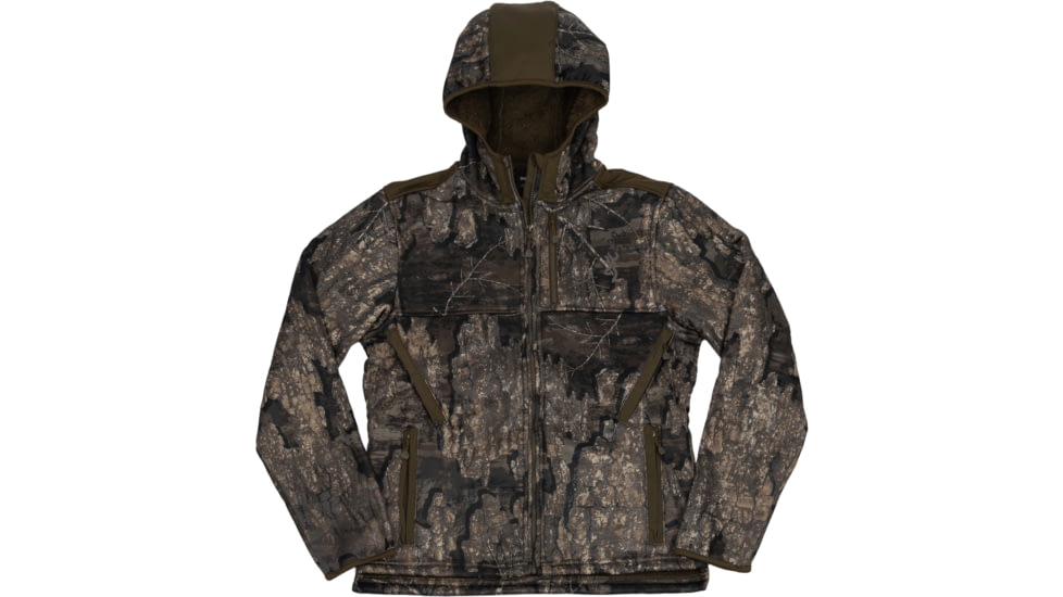 Browning Highpile Hooded Jacket - Men's, Reathree Timber, Small, 3045465701