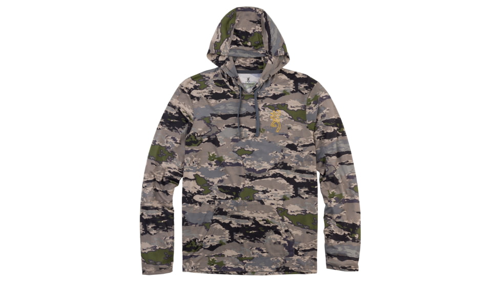 Browning Hipster-VS Hooded Tee - Mens, Ovix, Large, 3017523403