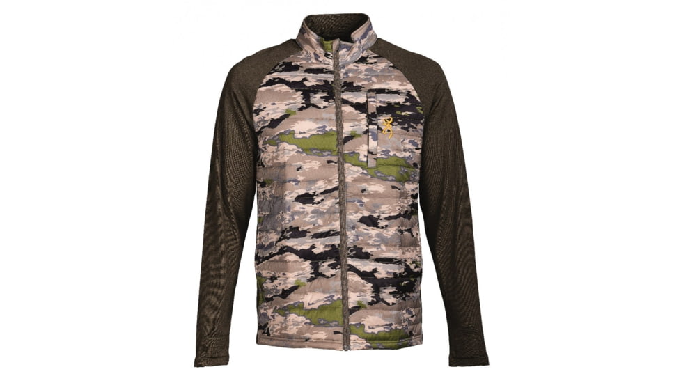Browning Hybrid Merino Jacket, Ovix Camo, Extra Large, 3045413404