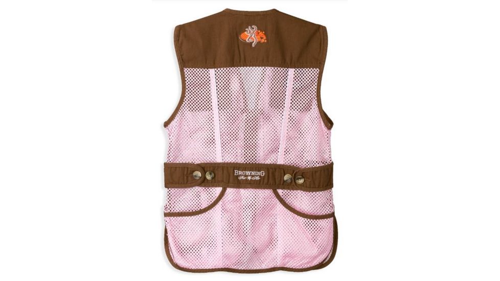 Browning Jr Vest For Her,Brown/Pink,M 3050548802
