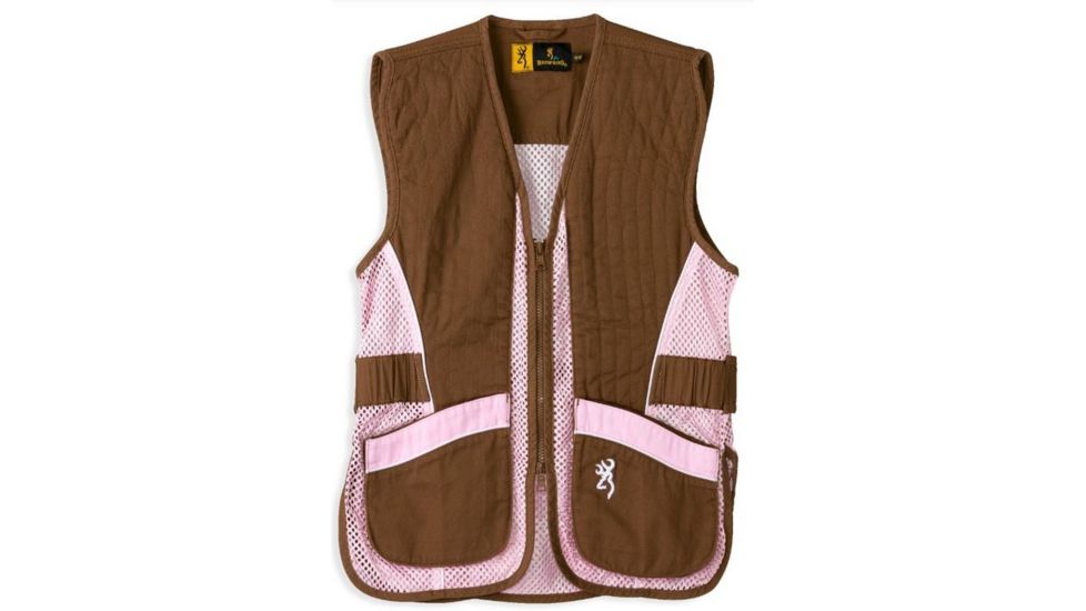 Browning Jr Vest For Her,Brown/Pink,M 3050548802