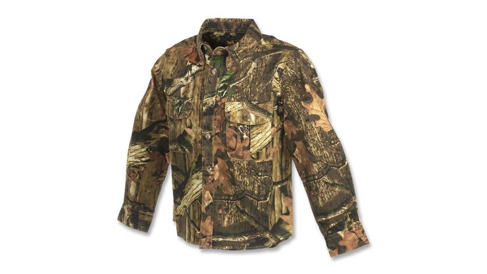 Browning Junior Wasatch Shirt Junior, Mossy Oak New Break-Up, S 3011451401