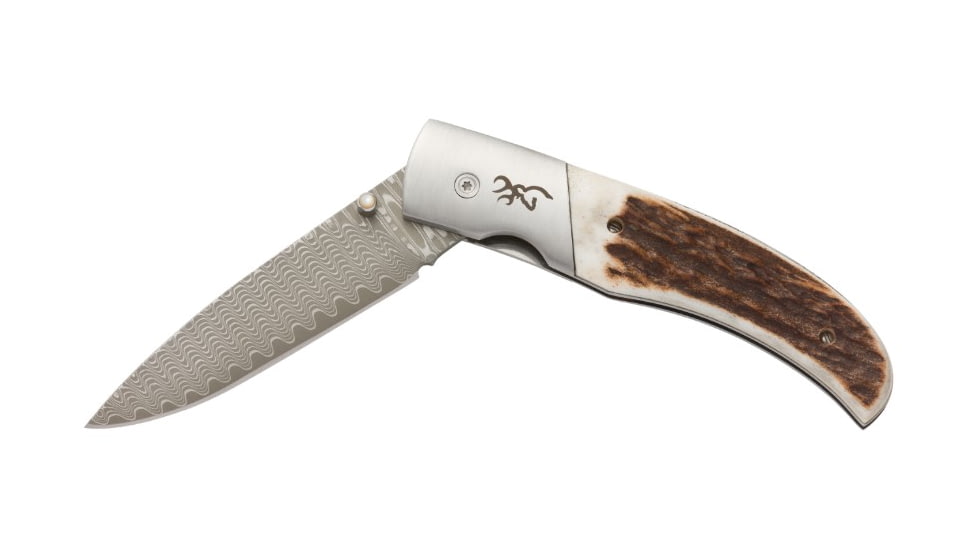 Browning Knife Illusion Stag - Fixed Blade, 3220370B
