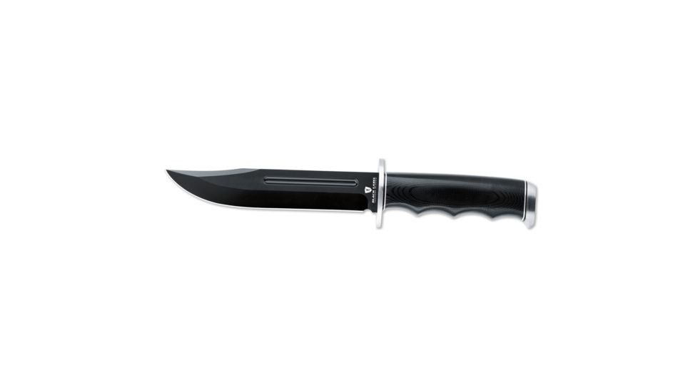 Browning Knife,Point Blank G-10 Blk Fixed Blade Knife, Black, 320111BLC