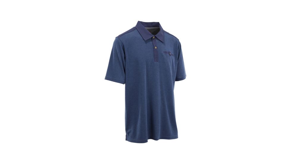 Browning Mens Bristol Polo, Heather Limoges, Small, A000328640102