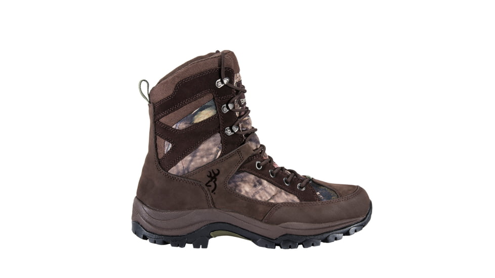Browning Mens Buck Pursuit 8in Oxford Hunting Boots - 400g, Bracken / Mossy Oak Country, 10.5M, F000005620233