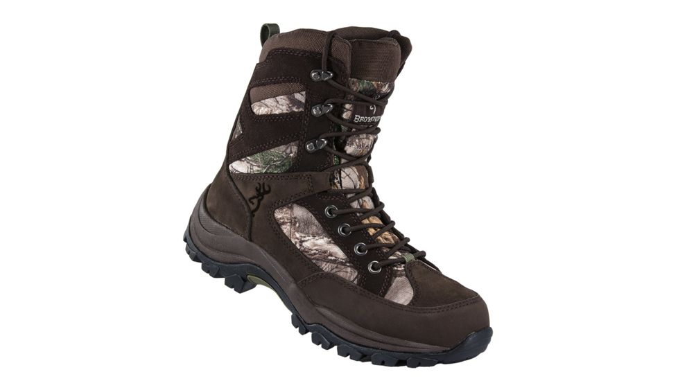 Browning Mens Buck Pursuit 8in Oxford Hunting Boots, Bracken / Realtree Xtra, 10.5M F000005420133
