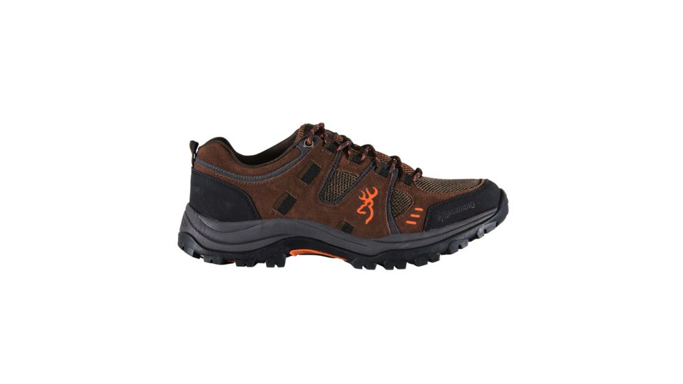 Browning Mens Buck Pursuit Trail Shoes, Frost Gray / Dark Citron F000006400128