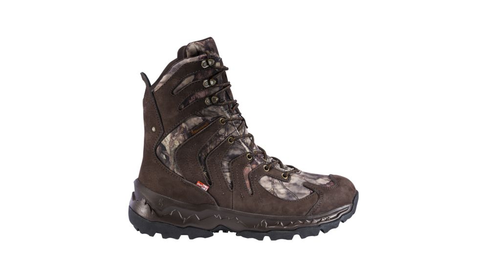 Browning Mens Buck Seeker 8in Big Game Boots, Bracken / Mossy Oak Country, 10.5M F000003620133