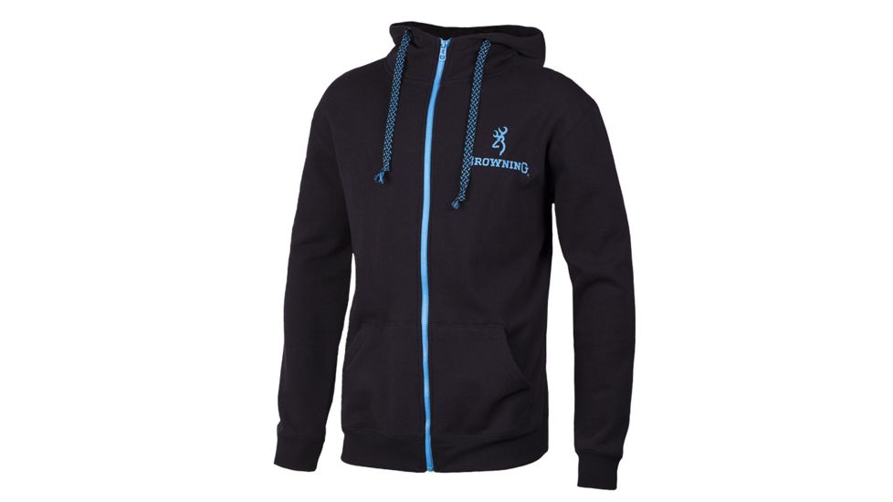 Browning Mens Chattooga Full-Zip, Black, S BRI010027.099325.S