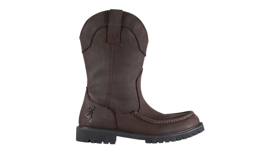 Browning Mens Hastings Wellington Leather Moc Toe Boots, Bracken / Bracken, 10.5M F000006920133