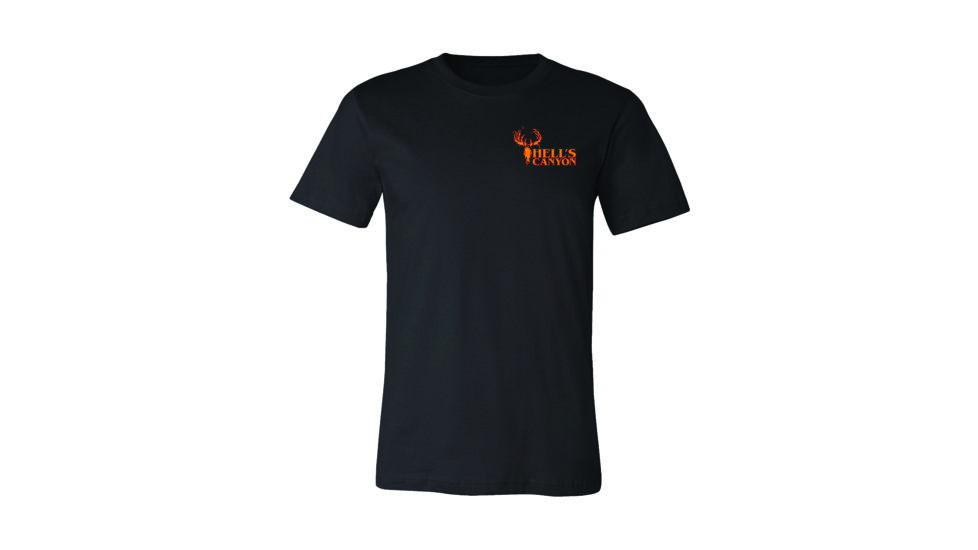 Browning Mens Hells Canyon Buckmark Short Sleeve T-Shirt, Black, Extra Large A000321900105