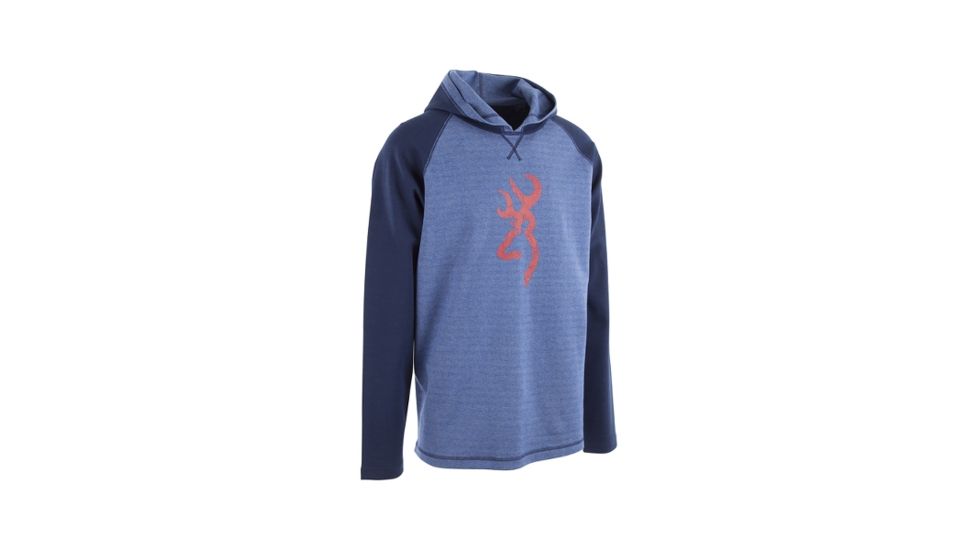 Browning Mens Pavant Hooded Tee, Limoges, Medium, A000302940103