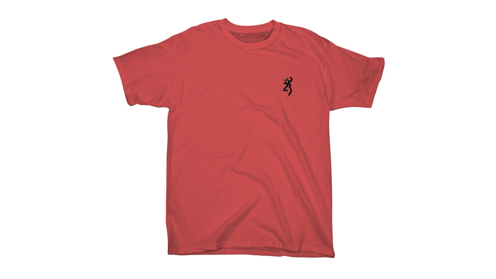 Browning Mens Stacked S/S Tee, Sunset, S BRD010051.710900.S
