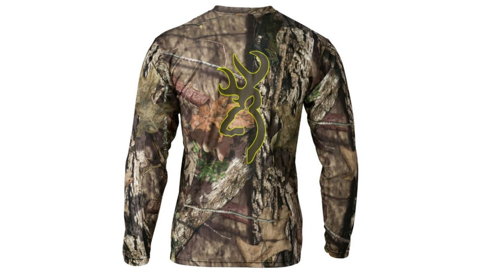 Browning Mens Wasatch Vapor Max Long Sleeve Shirt,Mossy Oak Break-Up Country,M 3018820302