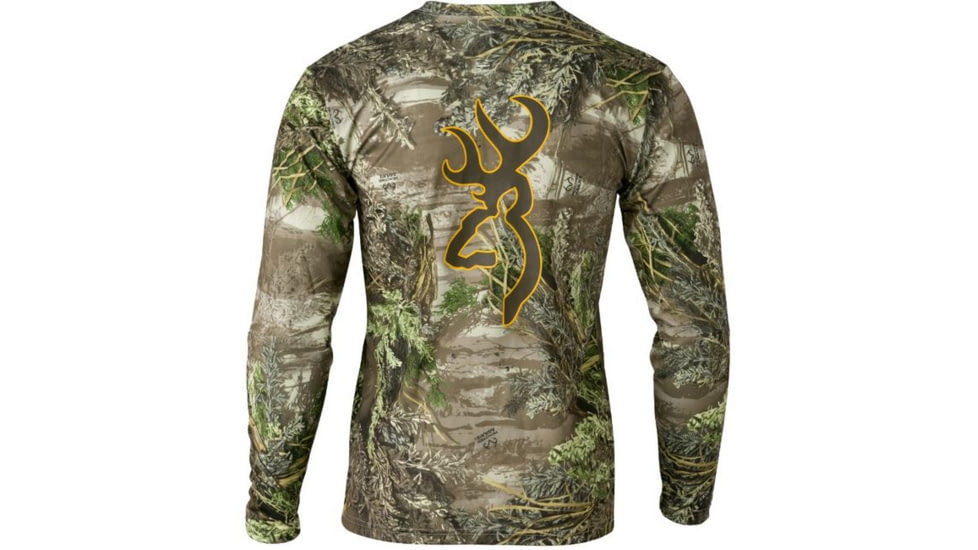Browning Mens Wasatch Vapor Max Long Sleeve Shirt,Realtree Max1,XL 3018822304