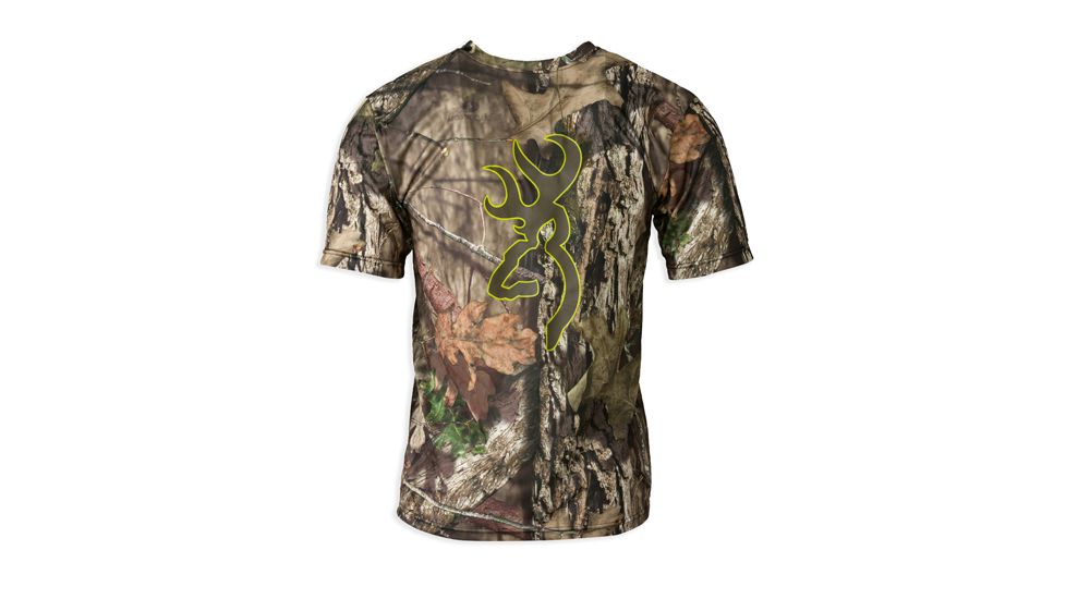 Browning Mens Wasatch Vapor Max Short Sleeve Shirt,Mossy Oak Shadow Grass Blades,S 3018812501