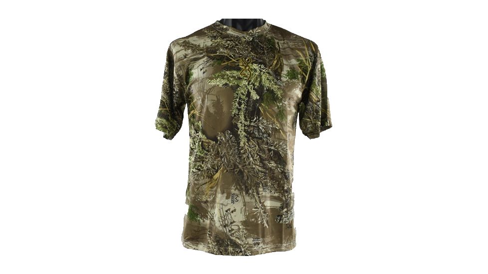 Browning Mens Wasatch Vapor Max Short Sleeve Shirt,Reatree Max1,S 3018812301