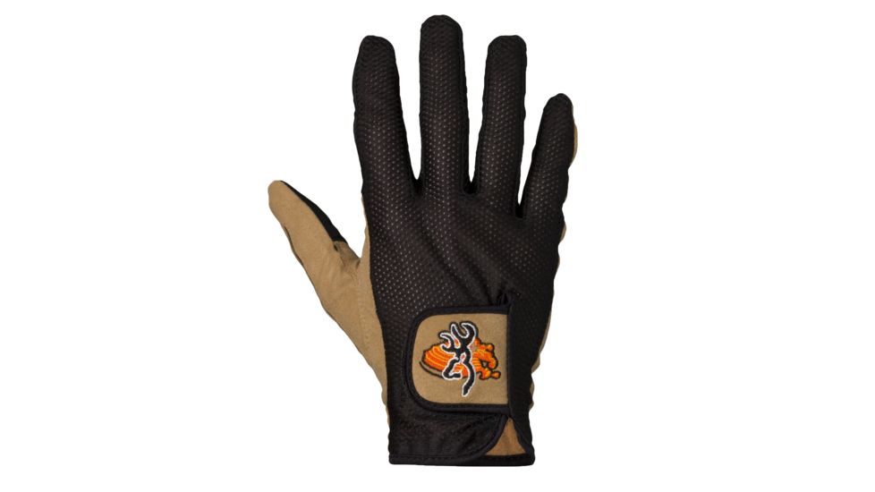 Browning Mesh Back Shooting Gloves, Black/Tan, 2XL 3070118805