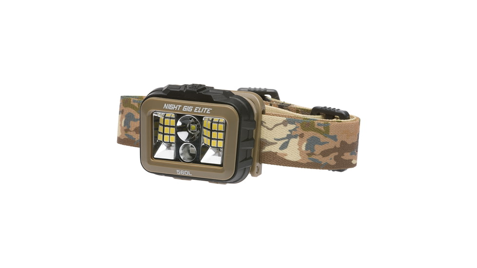 Browning Night Gig Elite Auric Headlamp, AAA, LED, 560 Lumens, Auric, 3713007