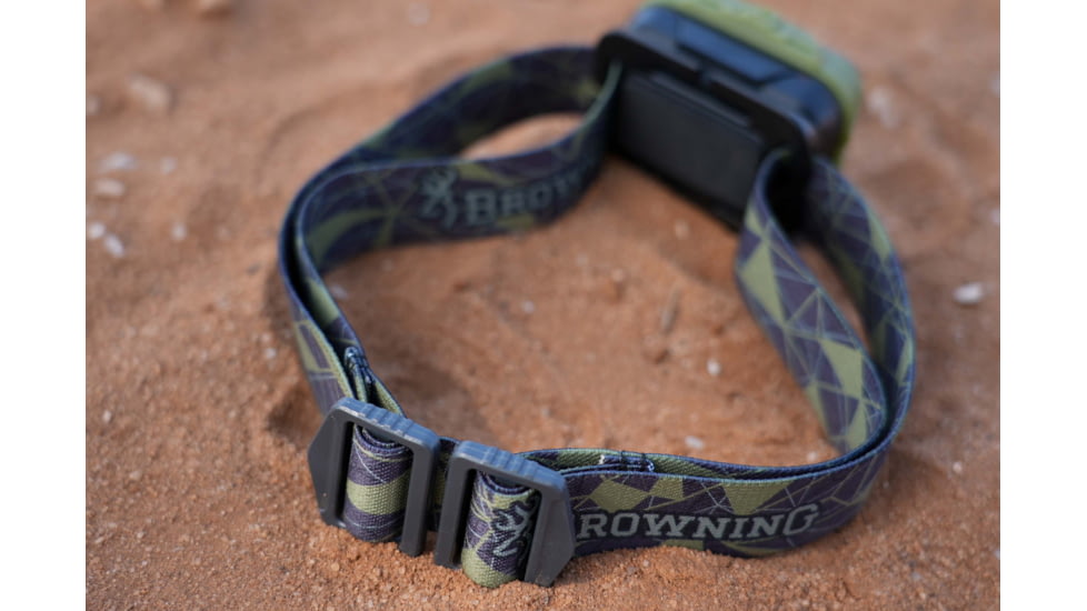 Browning Night Gig Elite LED Headlamp, Rechargable Lithium Ion, Green/White, 560 Lumen, Green, 3713036