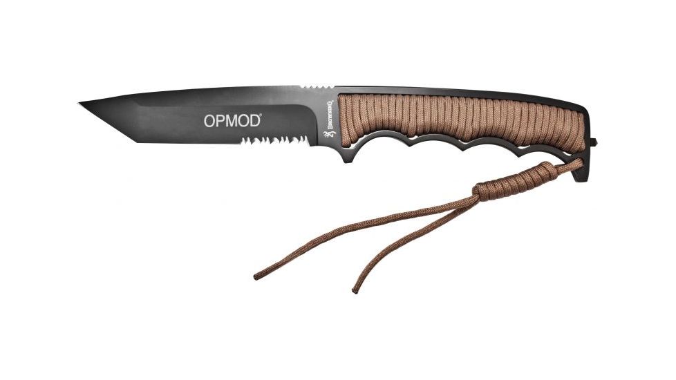 Browning OPMOD Black Label Stone Cold Tanto - Sand w/ Tan Paracord 320118BLO