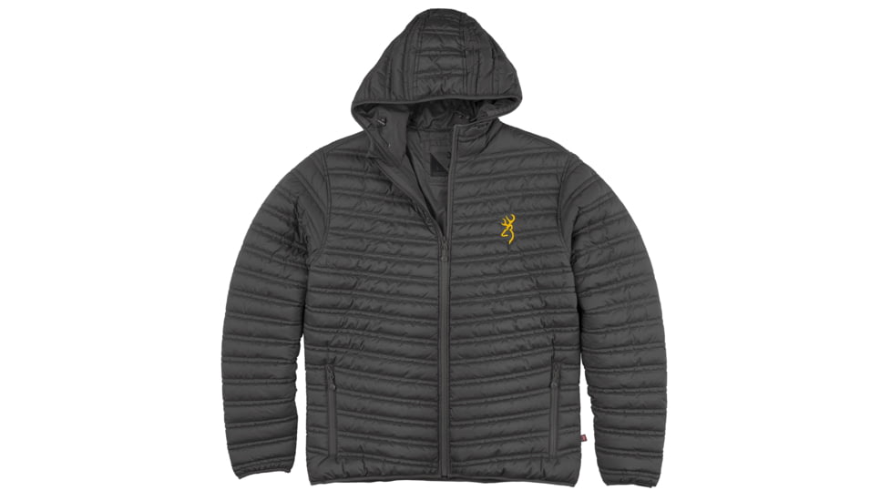 Browning Packable Puffer Jacket - Mens, Carbon Gray, Medium, 3043087902