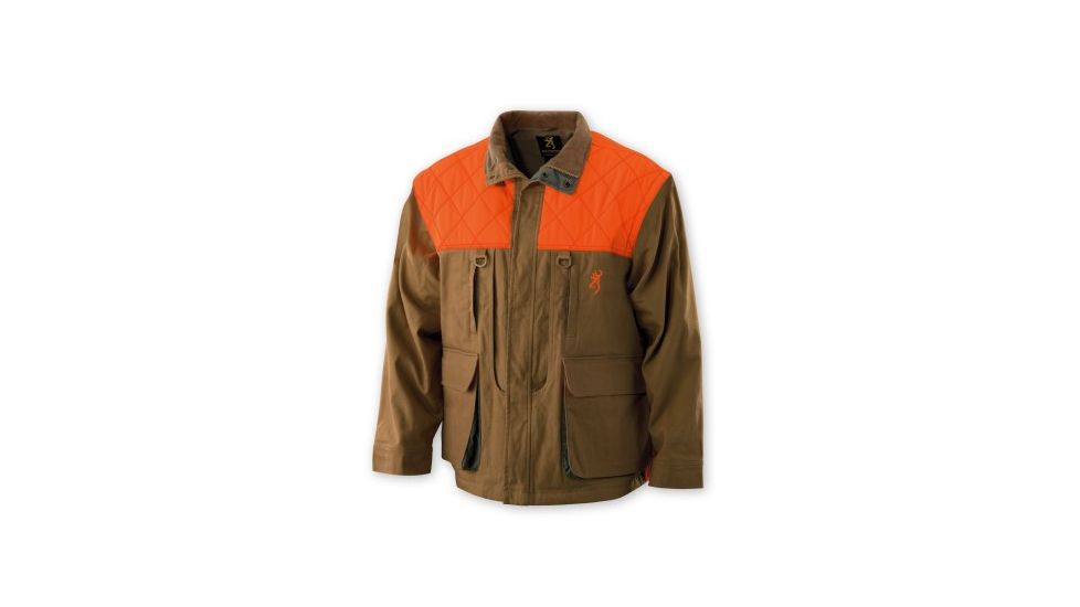 Browning Pheasants Forever Jacket, Field Tan, Logo Embroidery, S 3041163201