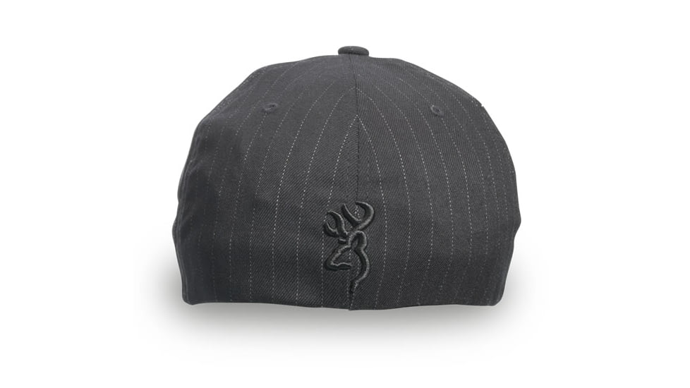 Browning Pinstriper Cap, Black, L/XL 308701994