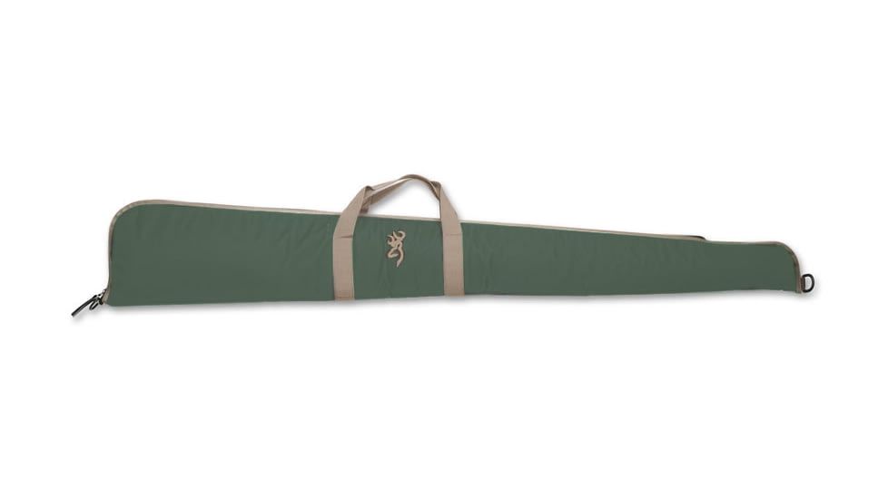Browning Plainsman 52in Soft Shotgun Case, Olive w/ Tricot Lining &amp; Foam 1410044152