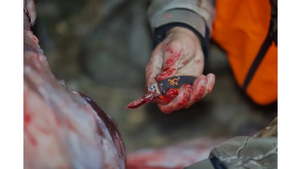 Browning Primal Folding Knives, 2.75in, 420-J2, Scalpel, Composite Handle, N, 3220431