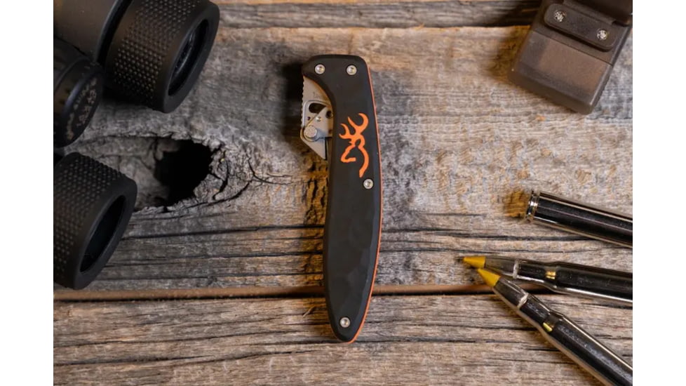 Browning Primal Folding Knives, 2.75in, 420-J2, Scalpel, Composite Handle, N, 3220431