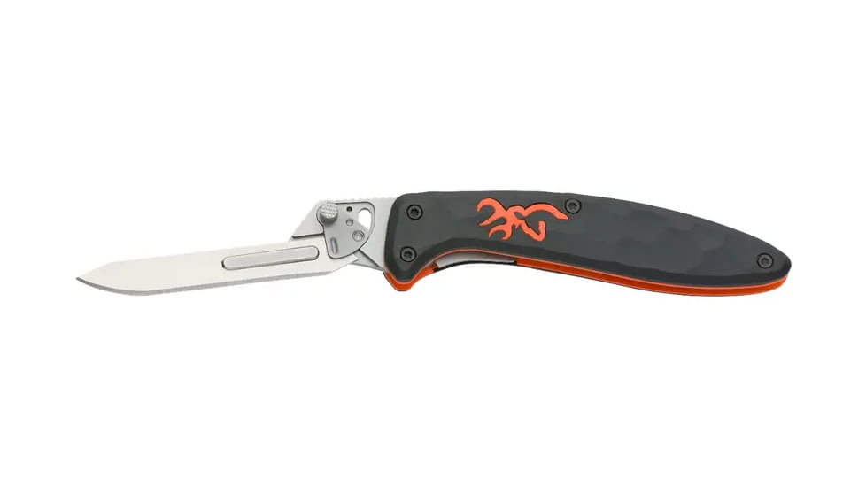 Browning Primal Folding Knives, 2.75in, 420-J2, Scalpel, Composite Handle, N, 3220431